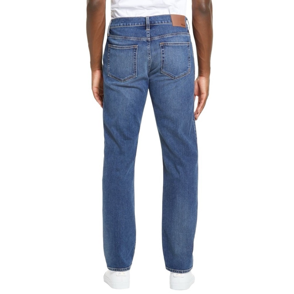 New Straight Everyday Flex Jeans Madewell Size: 38 x 34 - Picture 3 of 11